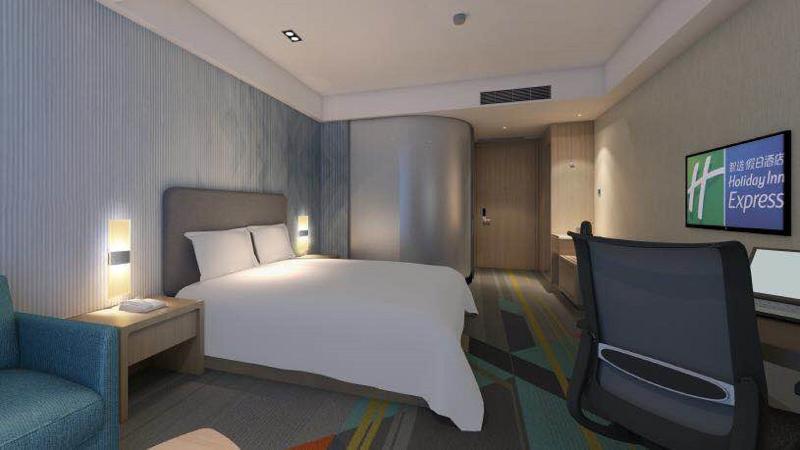 Holiday Inn Express Chengdu Tianhe Экстерьер фото